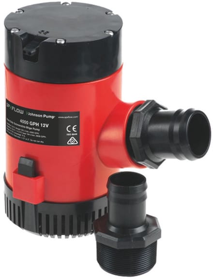 HEAVY DUTY BILGE PUMP 4000 GPH 12V