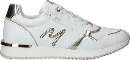 Mexx Parfait Kitsch - maat 38 - Sneakers Dames - Leren Sneaker - Goud