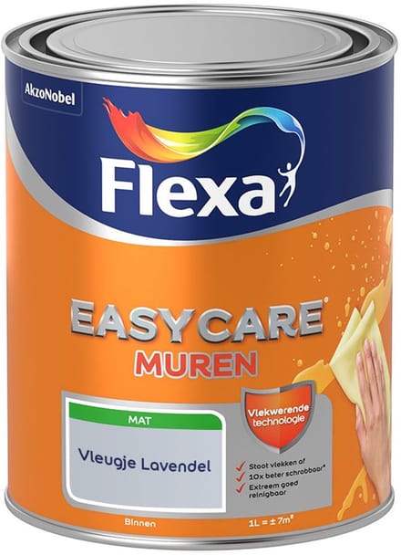 Flexa - Easycare Muren - Vleugje Lavendel - Mengverf - 1 L