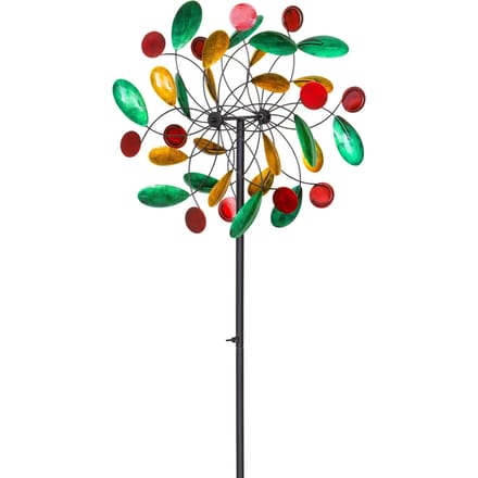 Windvanger HQ Metal Wind Spinner: Paddle Wheel Duett 110228 Multikleur 36 x 122 cm
