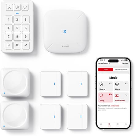 Slim WiFi Alarmsysteem Thuis en Appartement met App Bediening
