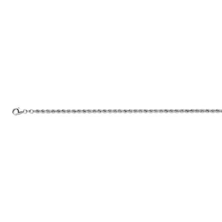 Zilver Gerhodineerd Koord Massief 3,3 mm 1337081