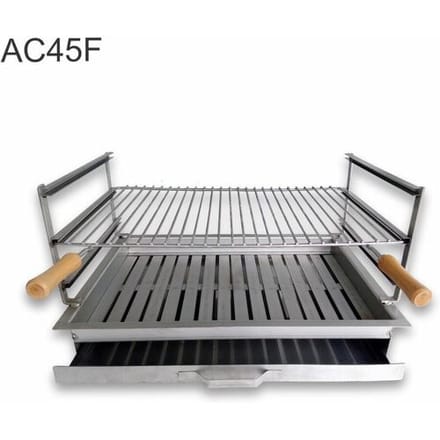 My Barbecue Inbouwgrill in roestvrij staal 63x34 AC45F
