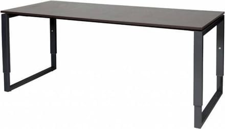 Verstelbaar Bureau - Plus 180x80 logan - zwart frame