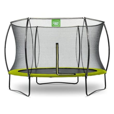 EXIT Silhouette Trampoline ø305cm - Op Poten - Rond - Trampoline Buiten - Voor Kinderen - Groen
