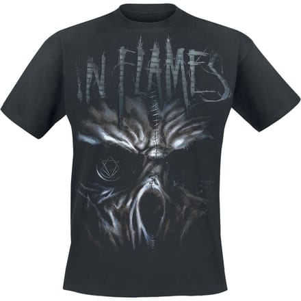 In Flames Ghost Heren T-shirt - zwart - M