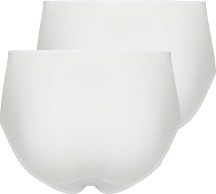 RJ Everyday 2-Pck Zierikzee Dames Maxi Brief Wit S