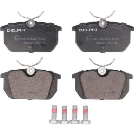 Remblokset DELPHI LP522, achter