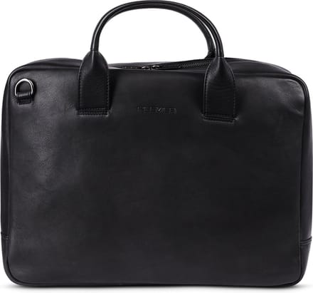 Plevier Gherkin laptoptas 16 inch zwart.