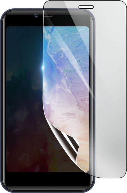 3mk, Geschikt voor Logicom Five, Schokbestendige Hydrogel Screenprotector, Transparant