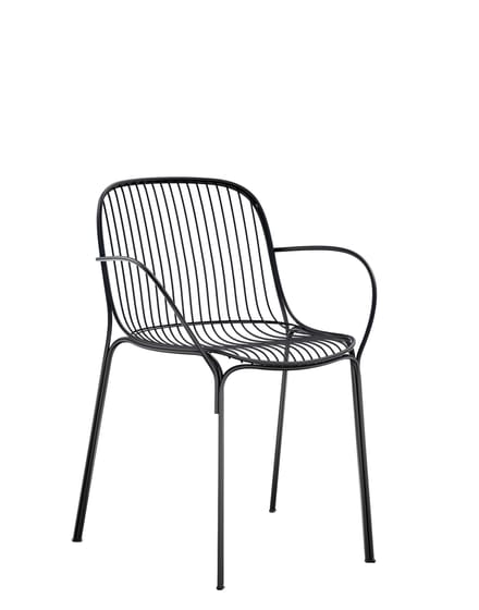 Kartell Hiray Armleunstoel - zwart