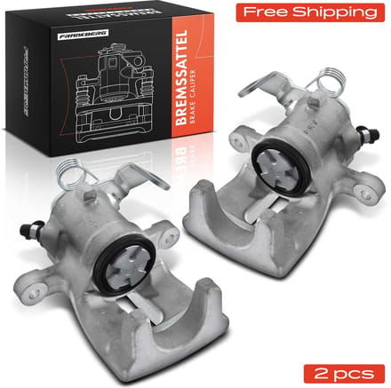 Frankberg 2x remklauw achteras voor Opel Astra G Caravan CC Meriva