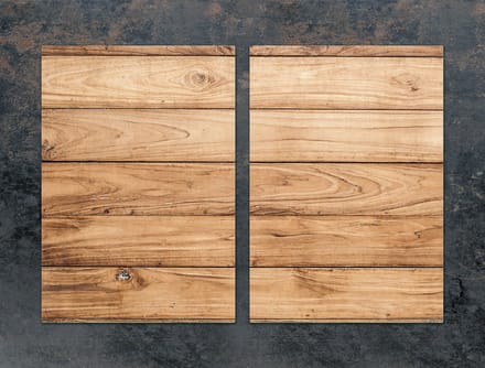 TMK ArtDeko - Snijplank - 2x 35x52 cm - Glas - Beschermpaneel