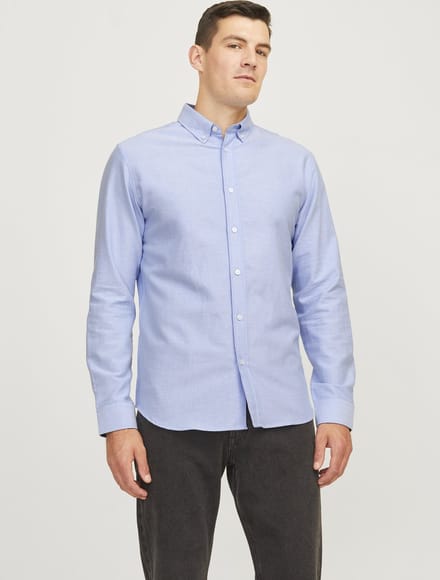 JJREBEL - JREBOSCAR SHIRT LS NOOS Heren Overhemd