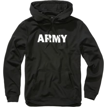 Brandit Army Heren Trui met capuchon - zwart - M