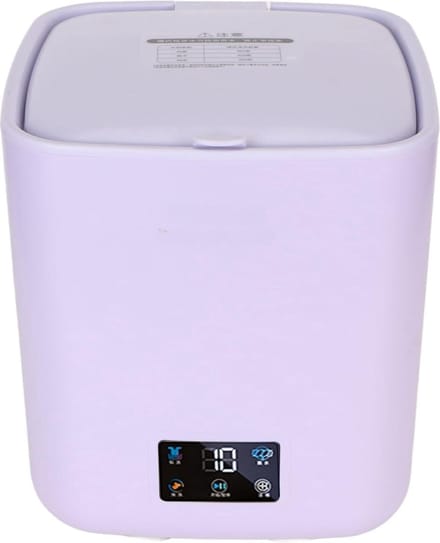 Thuys – Mini Droger – Mini Wasmachine – Mini Wasdroger – 30 x 27 x 27cm – Paars
