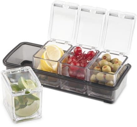 Dailygoody - Garnish Bar Caddy - Cocktail Accessoires - Organiseer je
