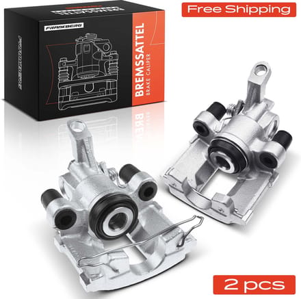 Frankberg 2x Remklauw Achter voor Saab 900 I Combi Cabrio 9000