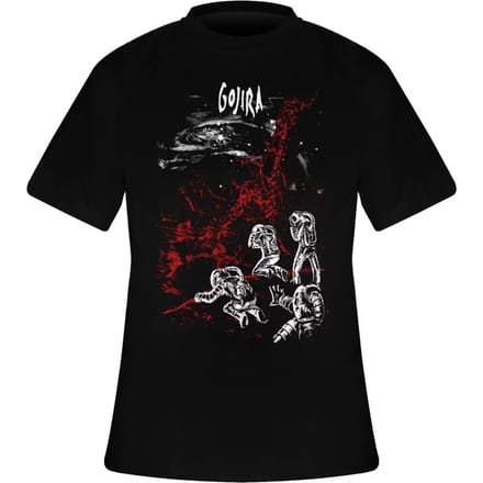 Gojira - Eiffel Falls Heren T-shirt - S - Zwart
