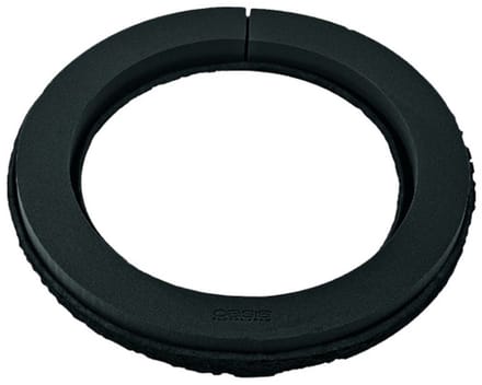 Steekschuimring zwart Ø44cm H6cm 2 st