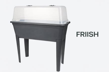 Kweektafel | Zwart | 76 x 37 x 25 cm | FRIISH