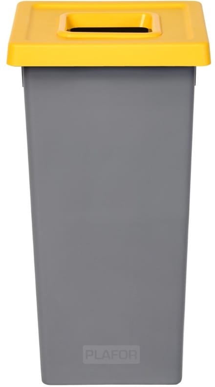 Plafor - Fit Prullenbak 75l – Recycling – Geel