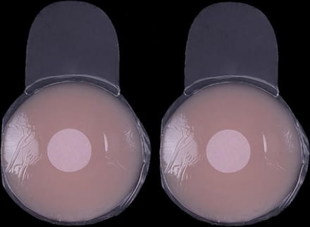 Push-Up Tepelcovers – Zelfklevende Siliconen Tepelbedekkers – Herbruikbaar – Transparant – 1 Paar