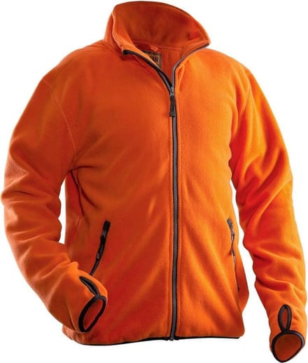 Jobman Fleece Vest Heren Oranje - Maat L