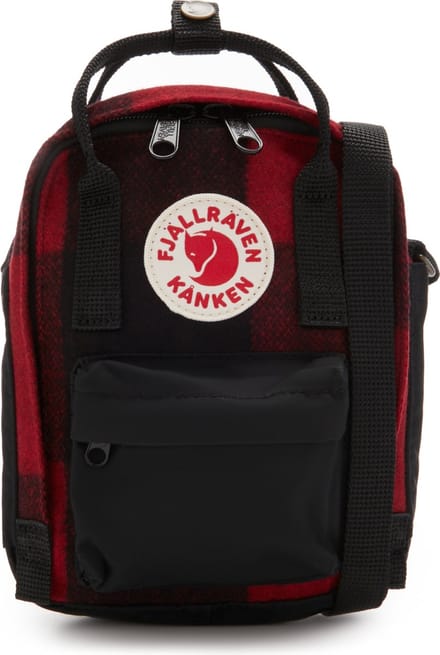 Fjallraven Kånken Re-Wool Sling Rugzak 2,5 liter - Red Black