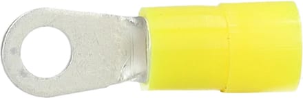 Cimco geïsoleerde ringkabelschoen vertind 4-6mm² M10 - geel per 100 stuks (180058)