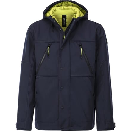 Babista herren Softshelljack - 52 - donkerblauw - Plus Size