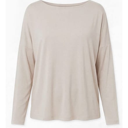 Viscose Oversize Longsleeve BEIGE