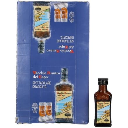 Vecchio Amaro del Capo Caffo Liquore 35% Vol. 40x0,02l