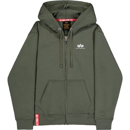 Hooded sweatshirt Alpha Industries Basic Zip