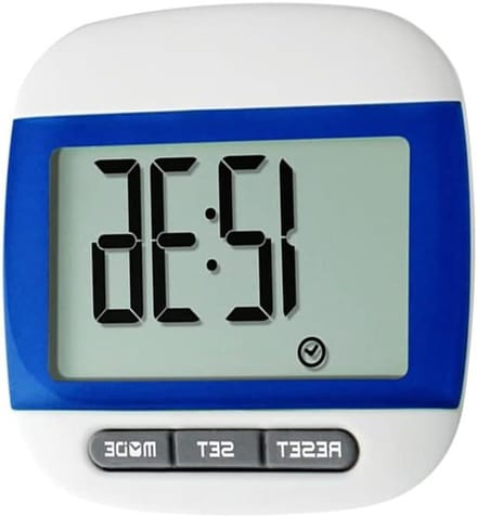 Digitale Stappenteller - Activiteitstracker - Wandelen Fitness - Groot LCD Display - 50x50x22mm - Zwart