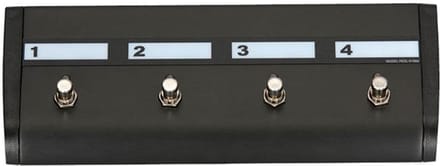 Marshall PEDL-91006 4-knops voetschakelaar voor JVM 2 serie