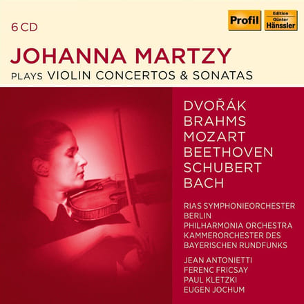 Johanna Martzy - Violin Concertos & Sonatas (6 CD) (Remastered)