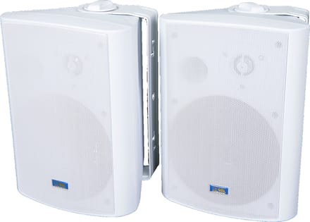 TIC ASP120-W - Professional Terras Speakers 8Ω 70v 6.5" 150W (paar) - wit