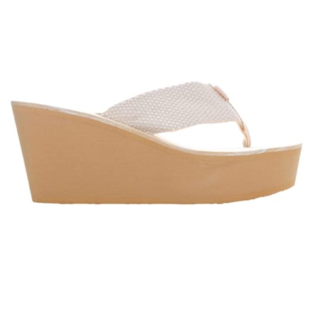 Sandales Compensées Plongeur pour Femmes/Dames Rocket Dog 7 UK crème