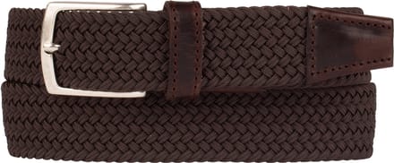 Presly & Sun Heren - Elastische riem - Bruin - 85cm