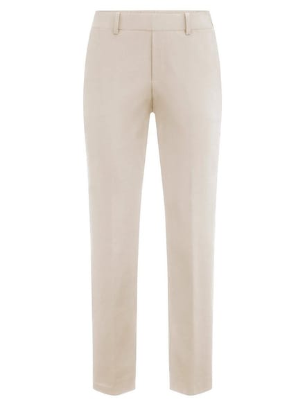Slim Fit 7/8-broek Van Peter Hahn beige