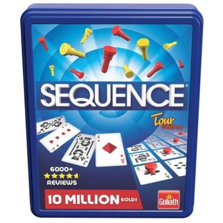 Sequence Travel (in Tin) - Bordspel - Reiseditie