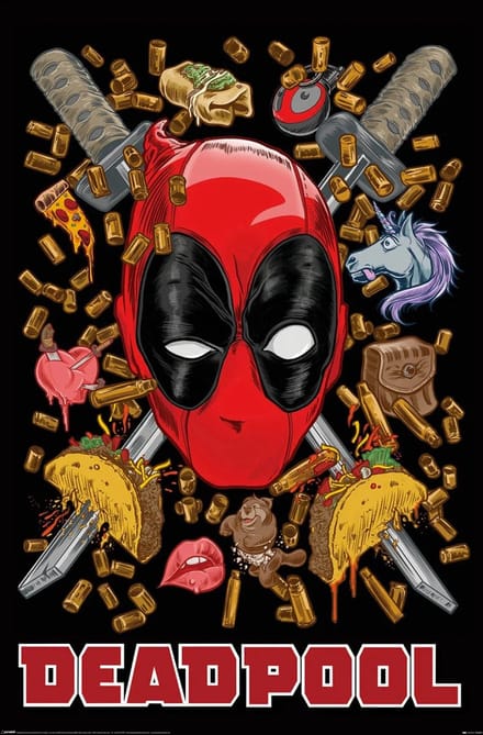 Deadpool Chimichanga - Maxi Poster - 61 x 96.5 cm