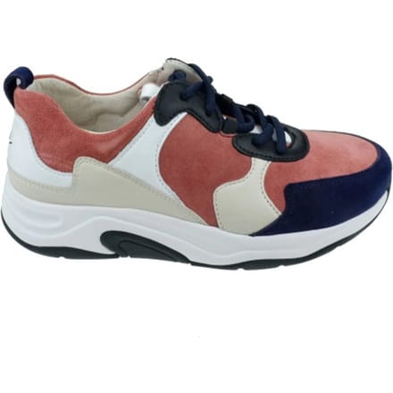 Gabor rollingsoft sensitive 46.916.28 - dames rollende wandelsneaker - multikleur - maat 38 (EU) 5 (UK)
