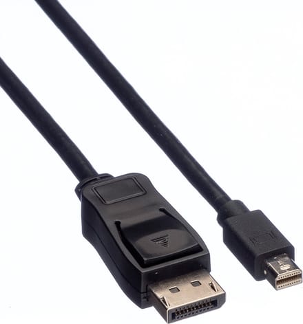 VALUE DisplayPort kabel, DP M - Mini DP M, zwart, 5 m