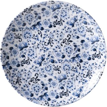 Heinen delfts blauw melamine bord
