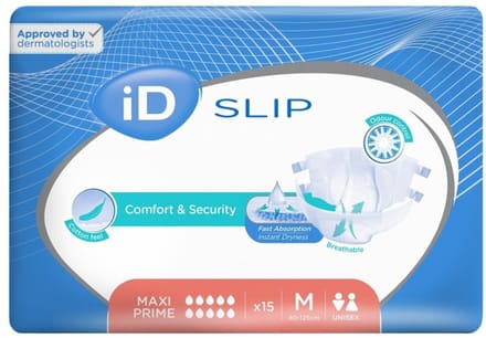 ID Expert Slip Maxi Prime Medium - 6 paquets de 15 protections