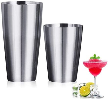Cocktailshaker Set - Roestvrij Staal - Dailygoods Boston Shaker