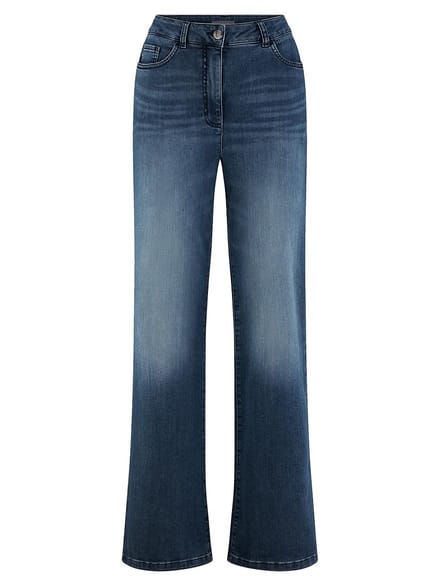Jeans wijde pijpen Van BASLER denim