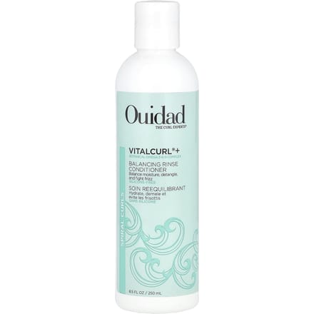 Ouidad, VitalCurl®+, Après-shampoing avec rinçage équilibrant, Spiral Curl, 8,5 fl oz (250 ml) white